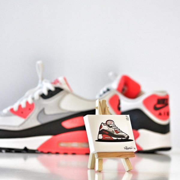 Sneakertoons Art Canvas