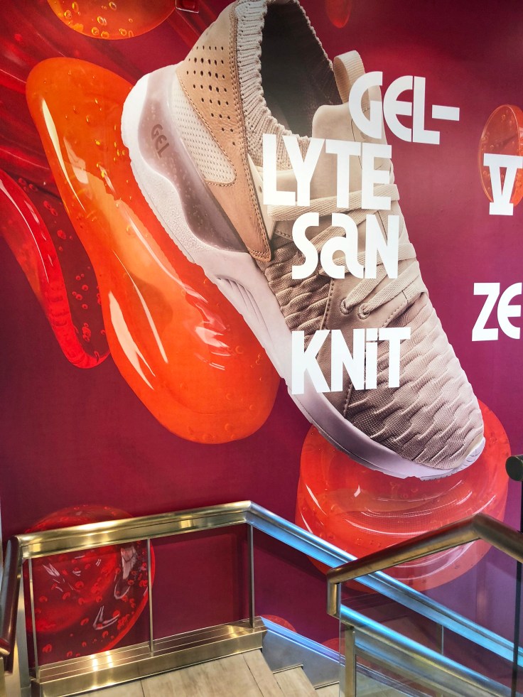 Asics Wall Graphics in Toronto Flag Ship Store