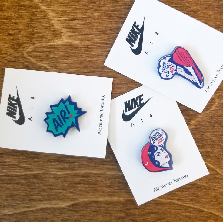 Air Moves Toronto Pins