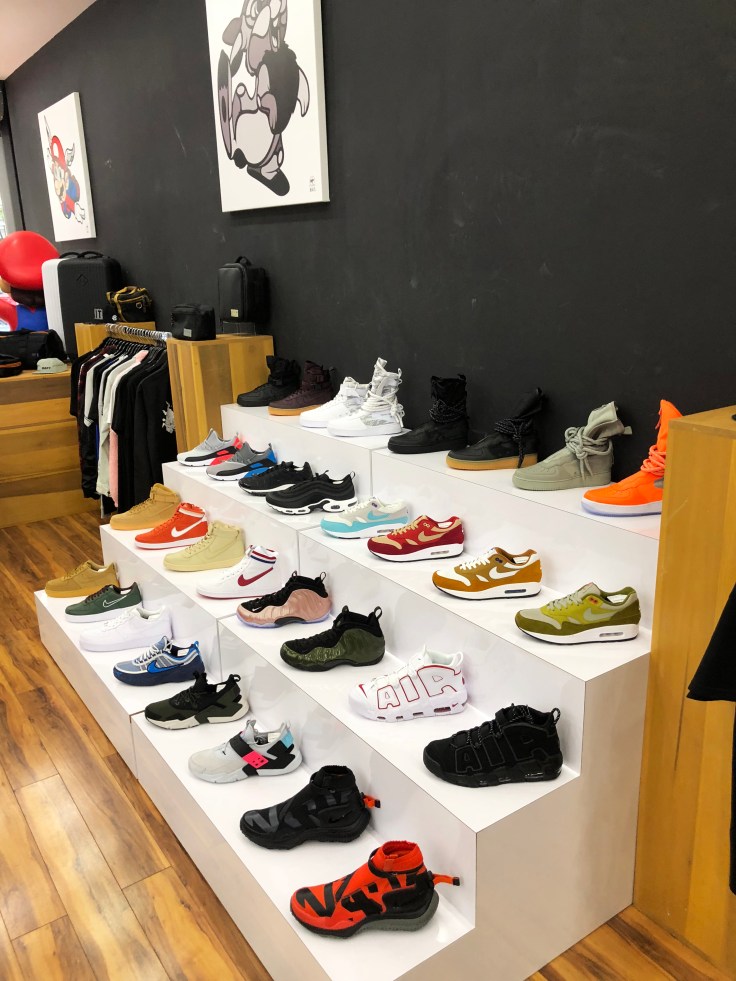 BAIT Portland Shoe Display